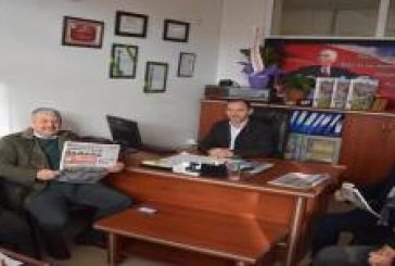 Belediye Başkanımız Mustafa Karadere ve Ak Parti İlçe Başkanı Ali Küçükaydın’dan Aktif Haber ve Yöremiz Gazetesine Ziyaret