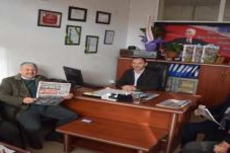 Belediye Başkanımız Mustafa Karadere ve Ak Parti İlçe Başkanı Ali Küçükaydın’dan Aktif Haber ve Yöremiz Gazetesine Ziyaret